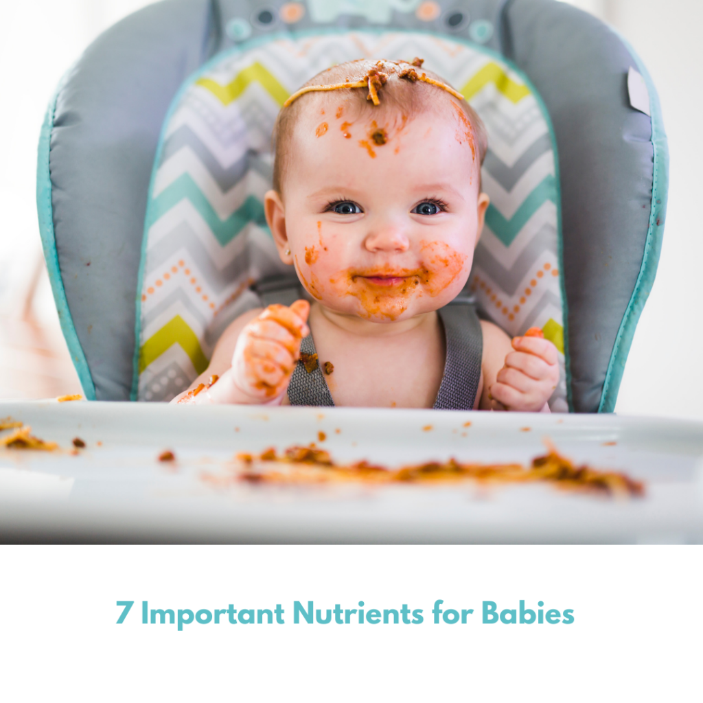 7 important nutrients for babies optimal development.